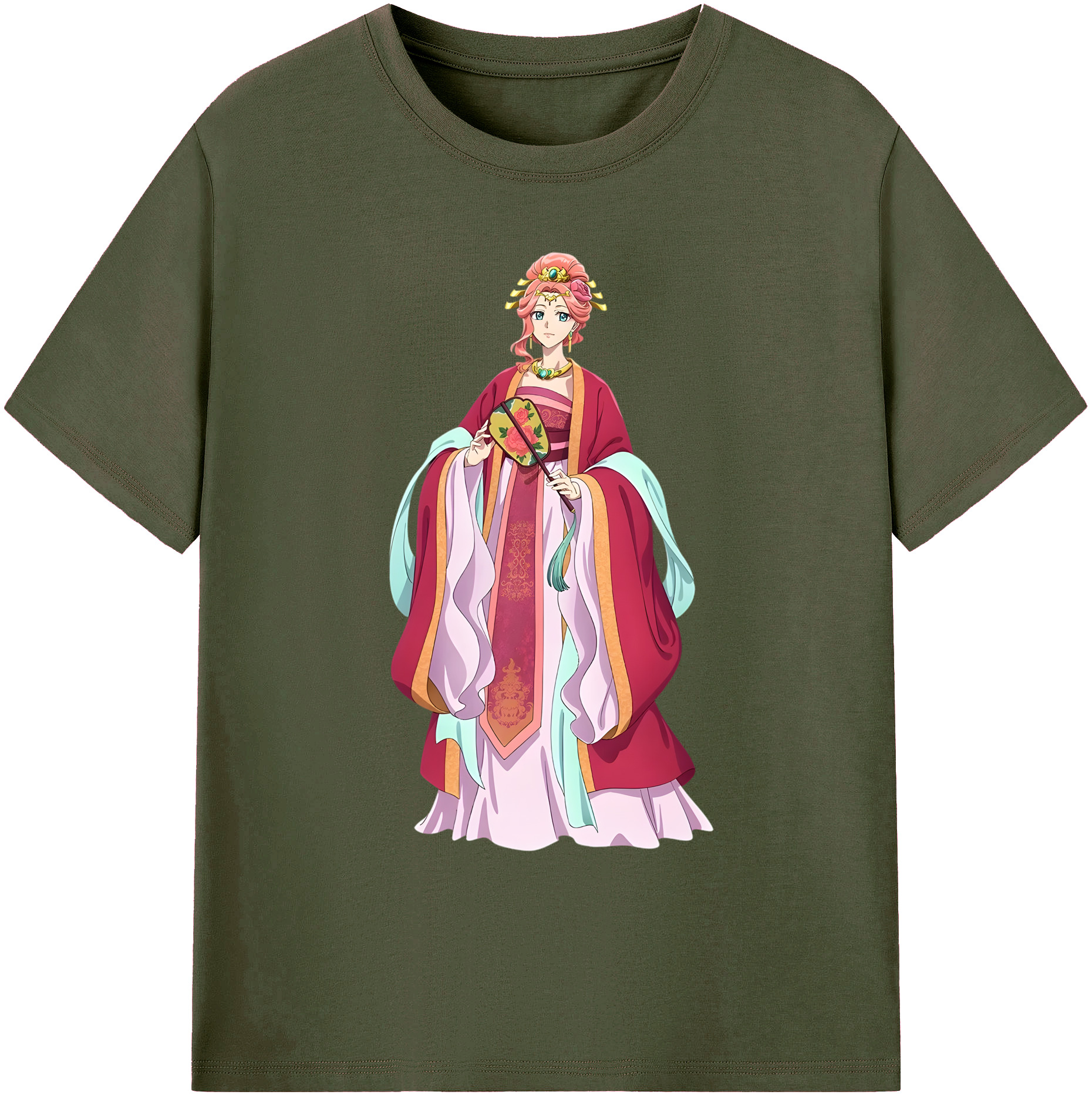 （画像用） 薬屋のひとりごと The Apothecary Diaries 綿100％ メンズ半袖Tシャツ｜肌触りやわらか＆通気性